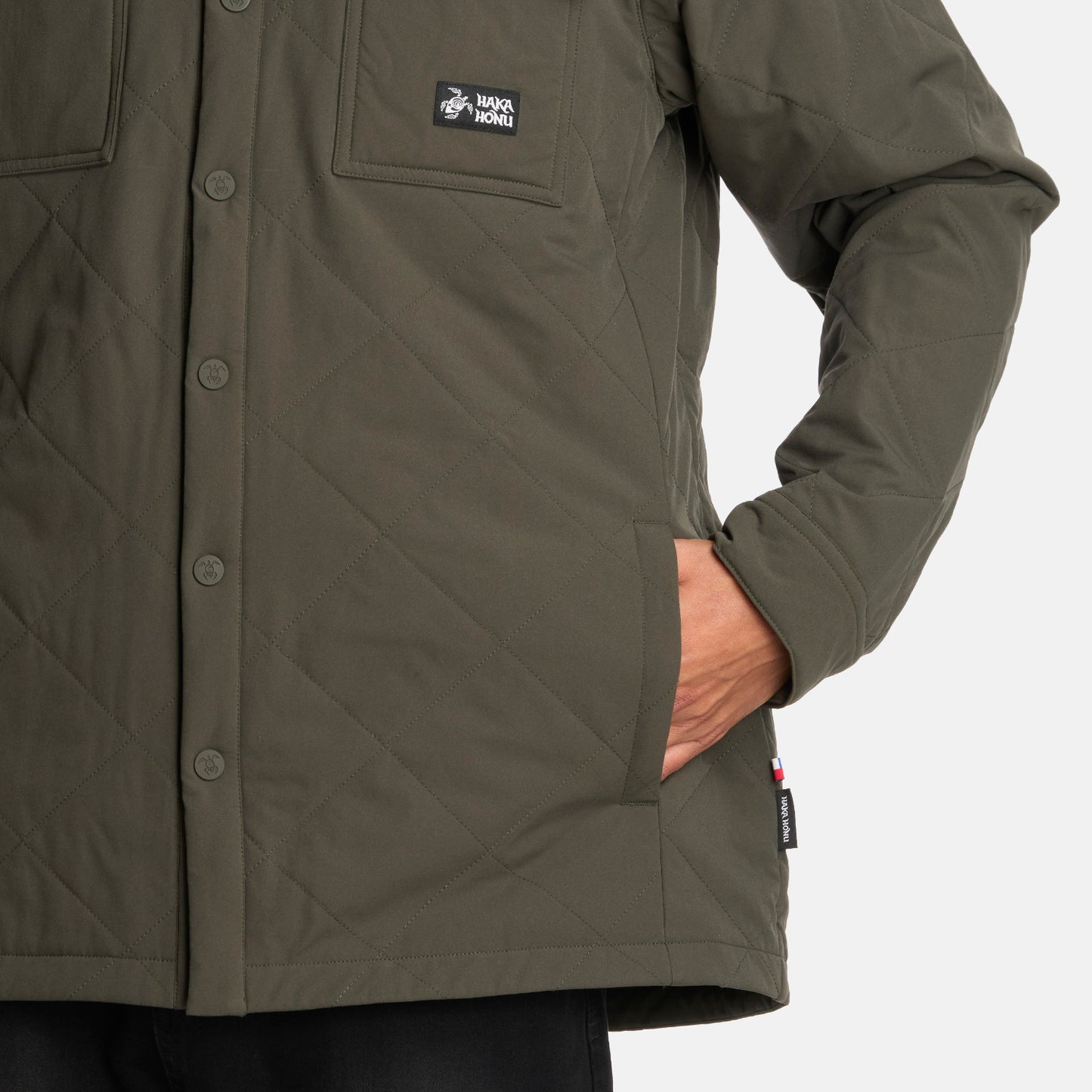 Chaqueta Hombre Fogata Verde Militar Haka Honu