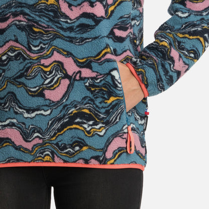 Polar Mujer Fogon Print Petroleo Haka Honu