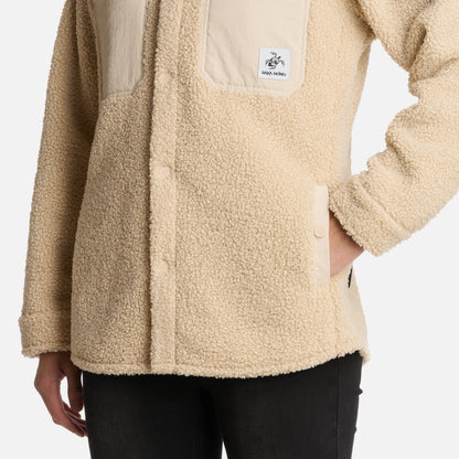 Chaqueta Mujer Leñadora Crema Haka Honu