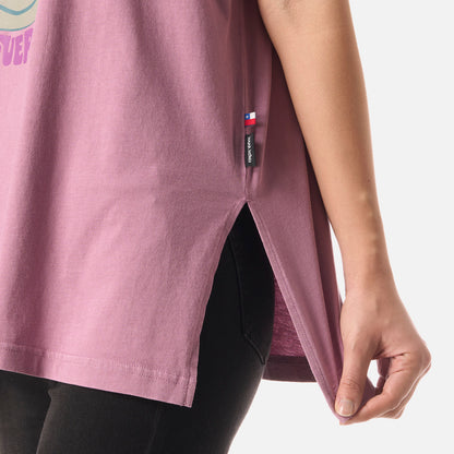 Polera Mujer Garza Lila Haka Honu