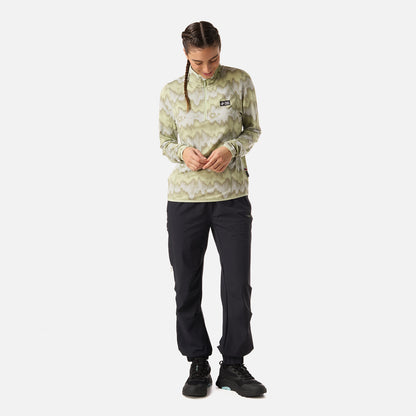Polerón Mujer Taina Print Menta Haka Honu