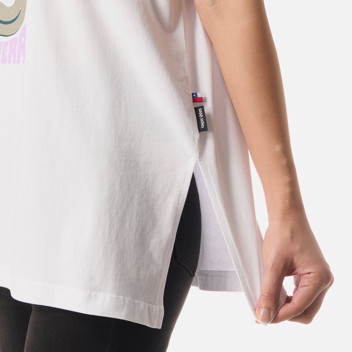 Polera Mujer Garza Blanco Haka Honu