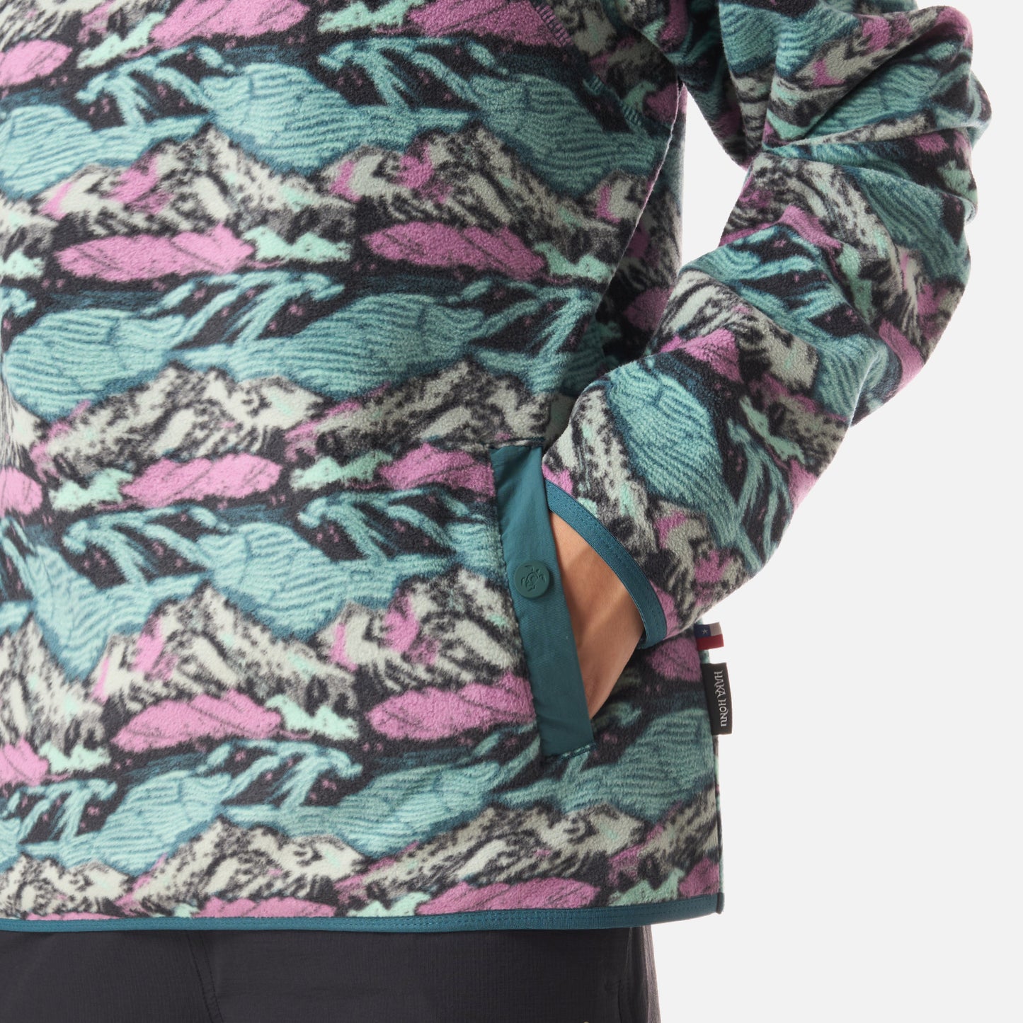 Polar Mujer Tokerau Print Petroleo Haka Honu