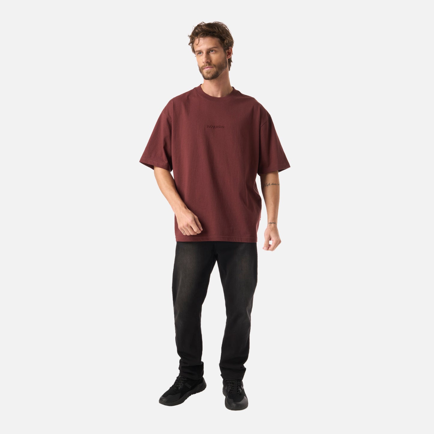 Polera Hombre Que Heavy Vino Haka Honu