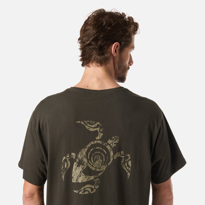 Polera Hombre Haka Verde Militar Haka Honu