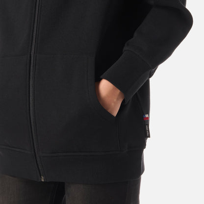 Polerón Mujer Motomami Full Zip Negro Haka Honu