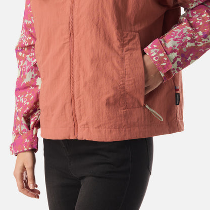 Chaqueta Mujer Hija Del Viento Terracota Claro Haka Honu