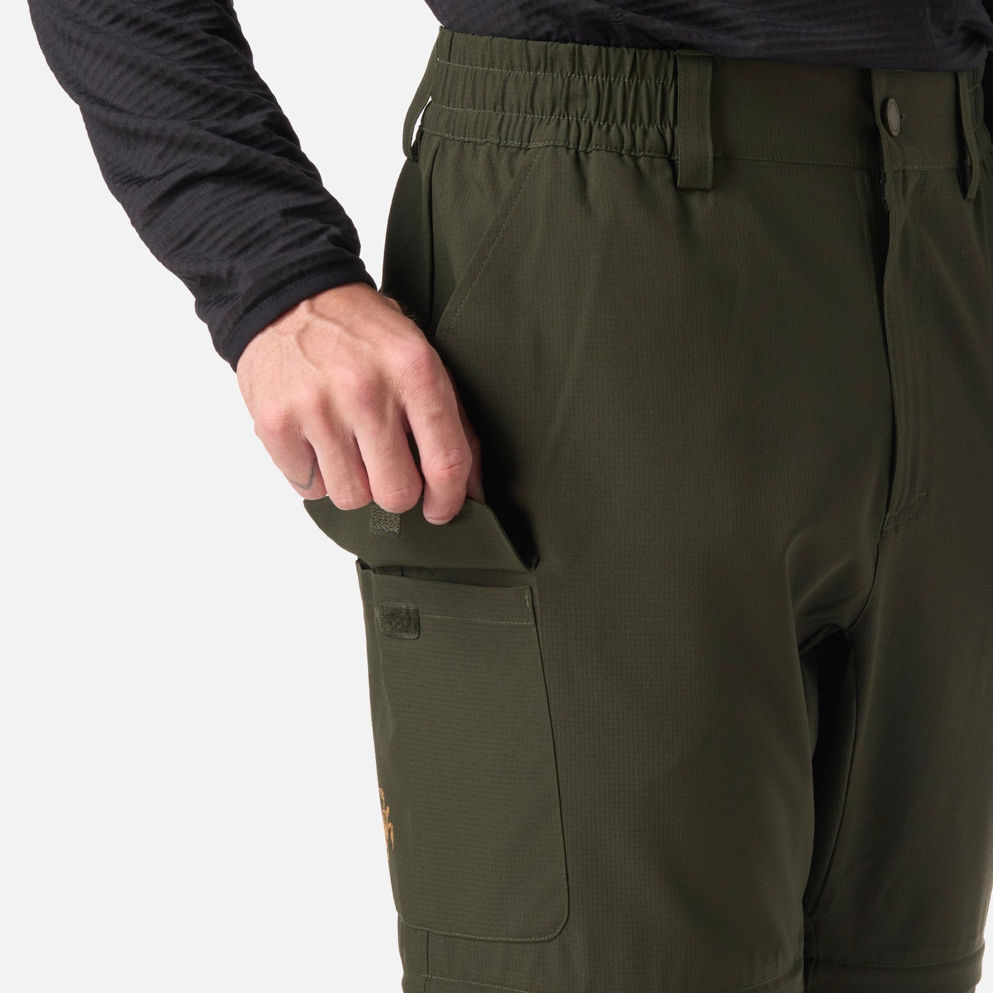 Pantalón Hombre Tronco Verde Militar Haka Honu