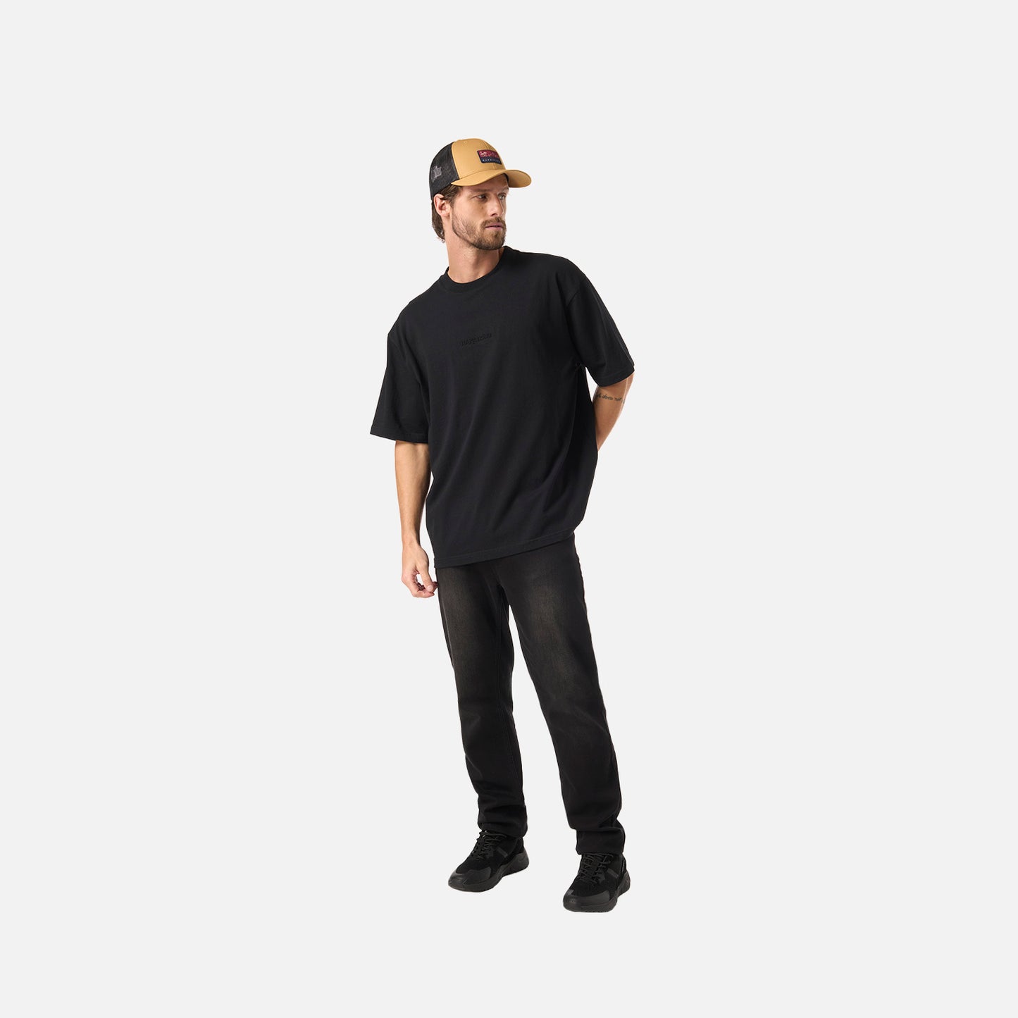 Jockey Unisex Alma Mostaza / Negro Haka Honu