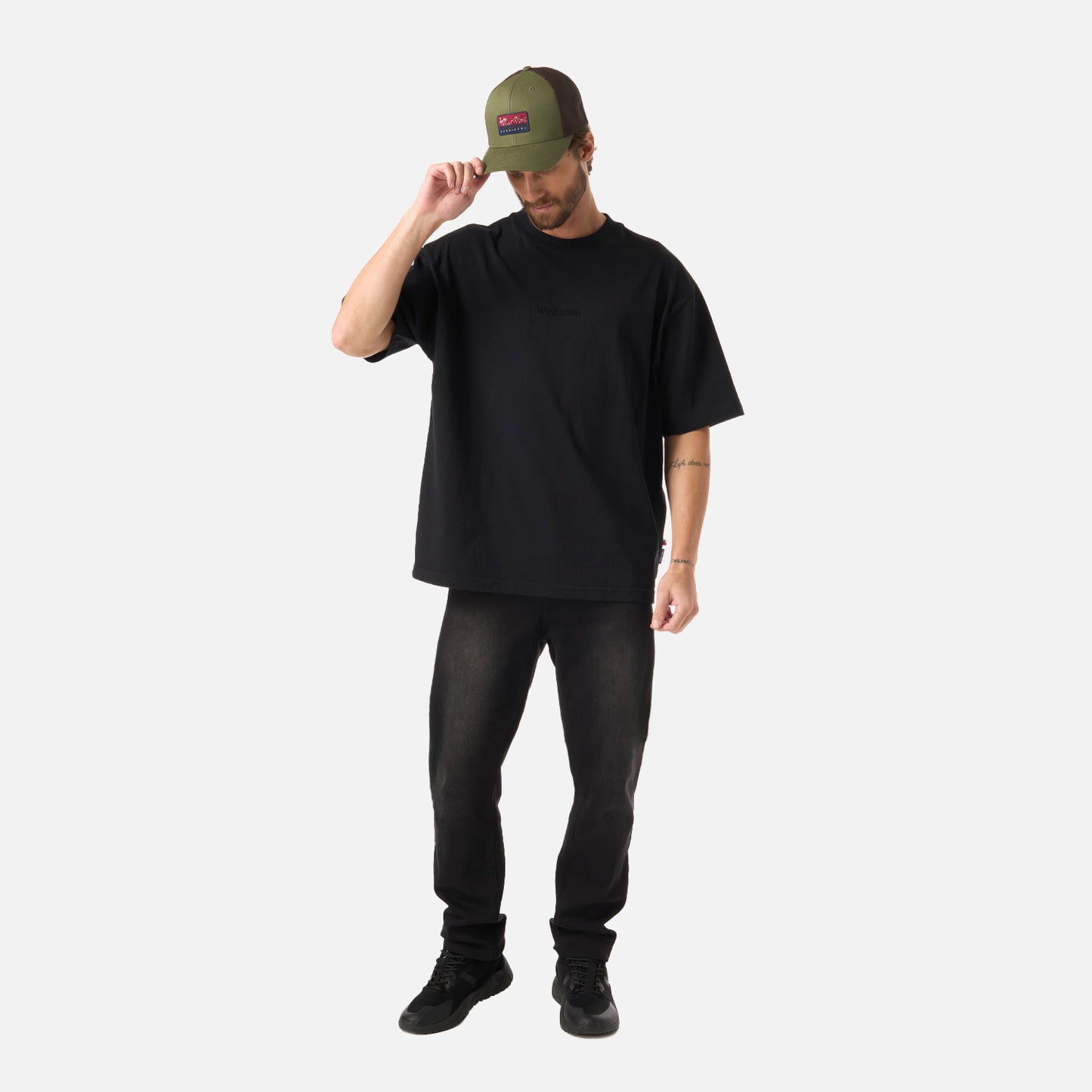 Jockey Unisex Alma Verde Militar / Cafe Haka Honu
