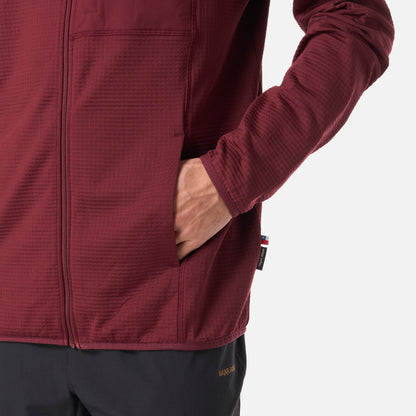 Polerón Hombre Taina Full Zip Burdeo Haka Honu