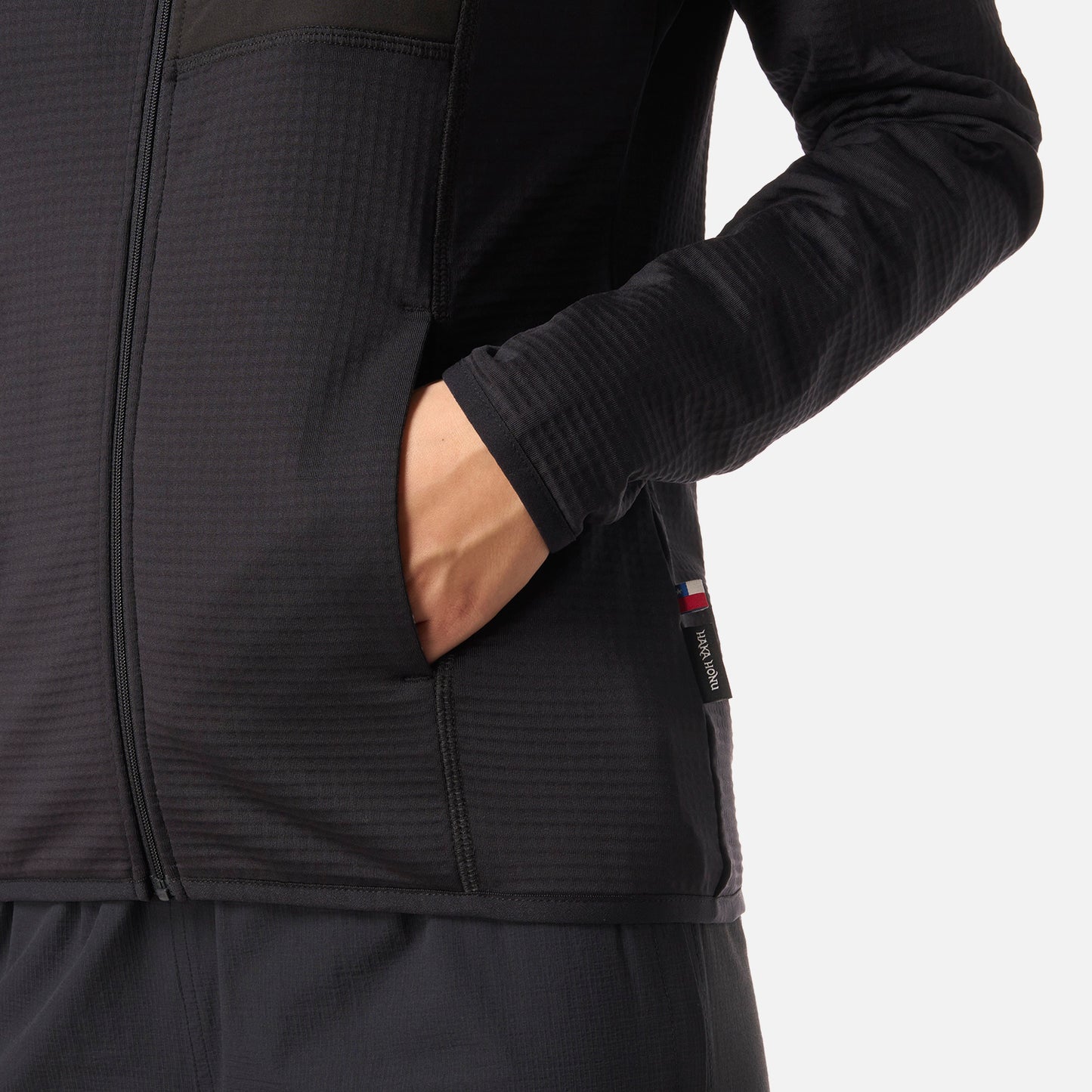 Polerón Mujer Taina Full Zip Negro Haka Honu