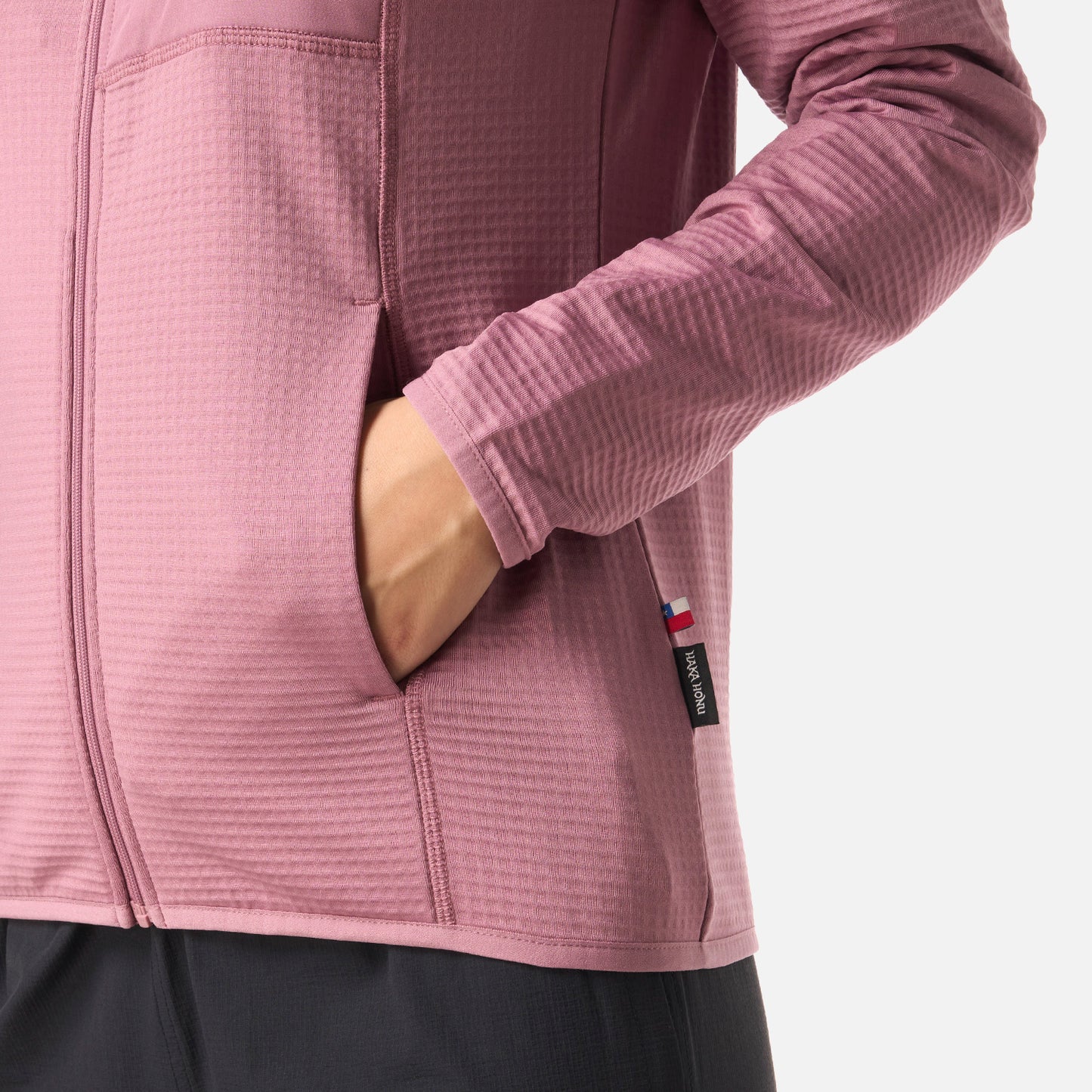 Polerón Mujer Taina Full Zip Lila Haka Honu