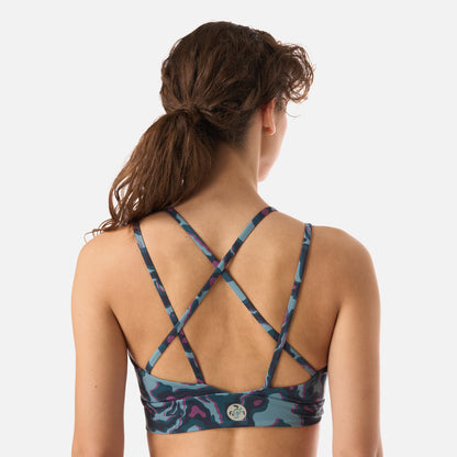 Peto Mujer Copihue Print Petroleo Haka Honu