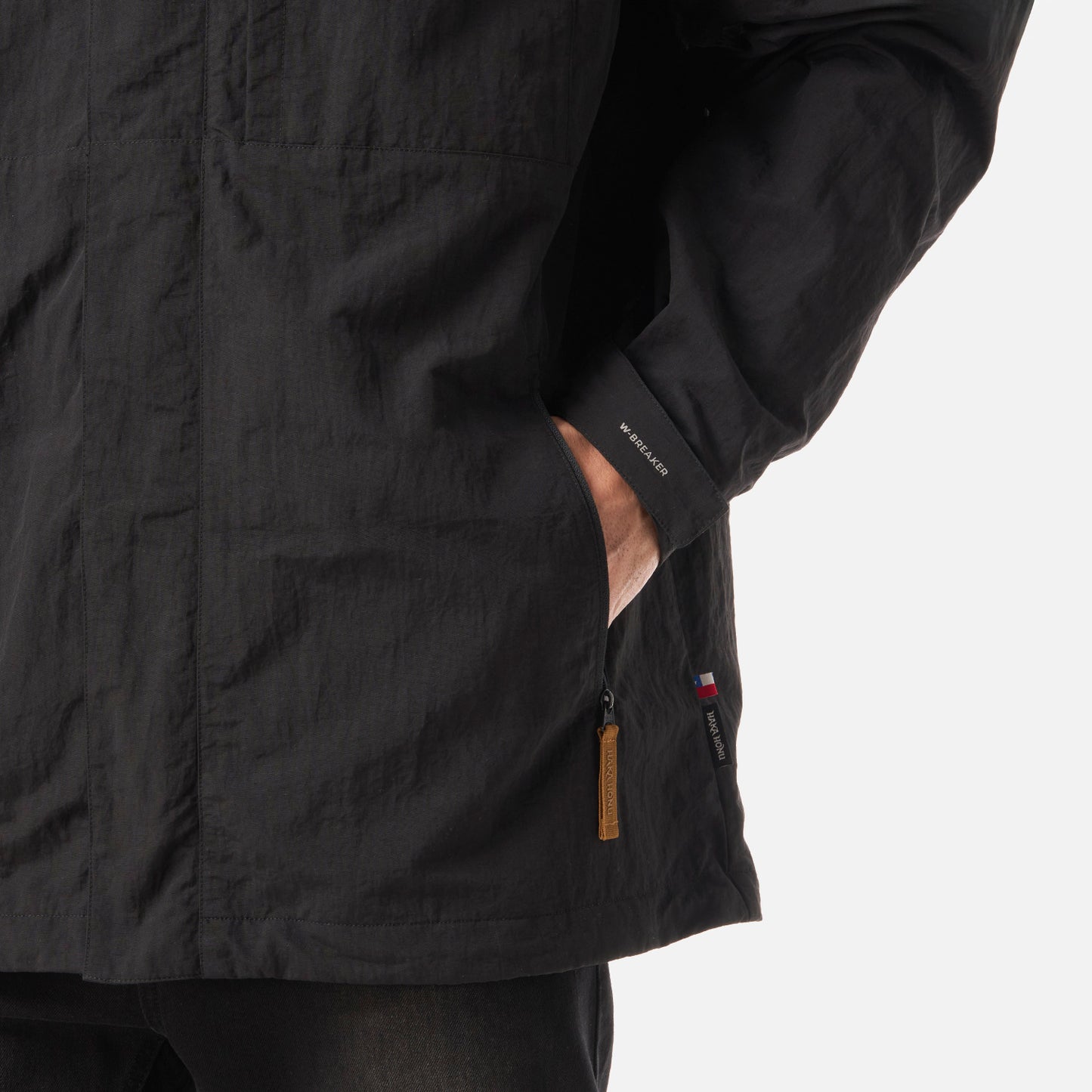 Chaqueta Hombre Hijo Del Viento Negro Haka Honu