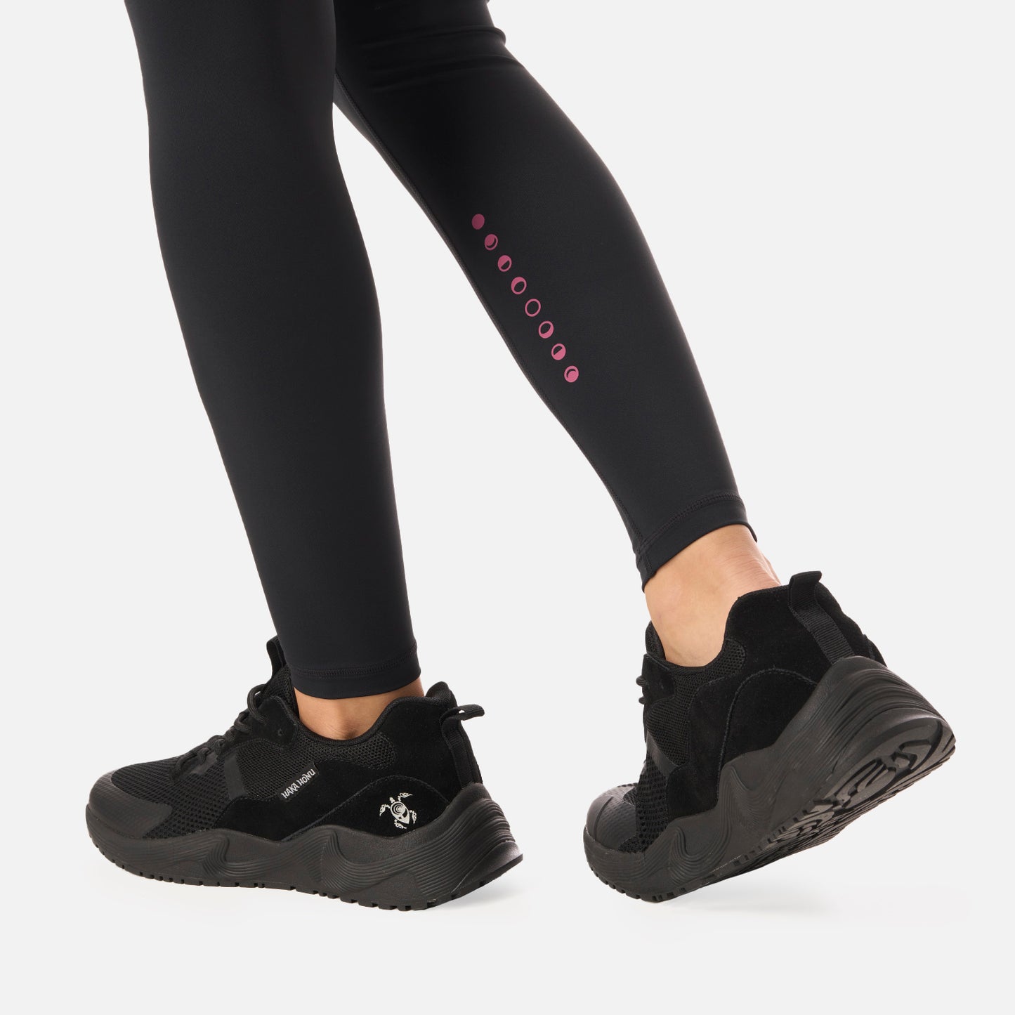 Calza Mujer Liquen Negro Haka Honu