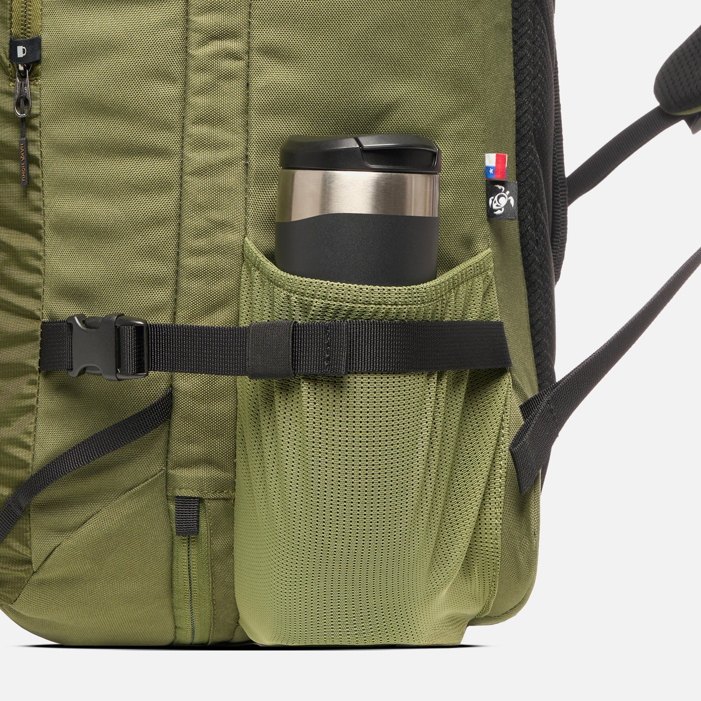 Mochila Viajera 35L Verde Militar Haka Honu