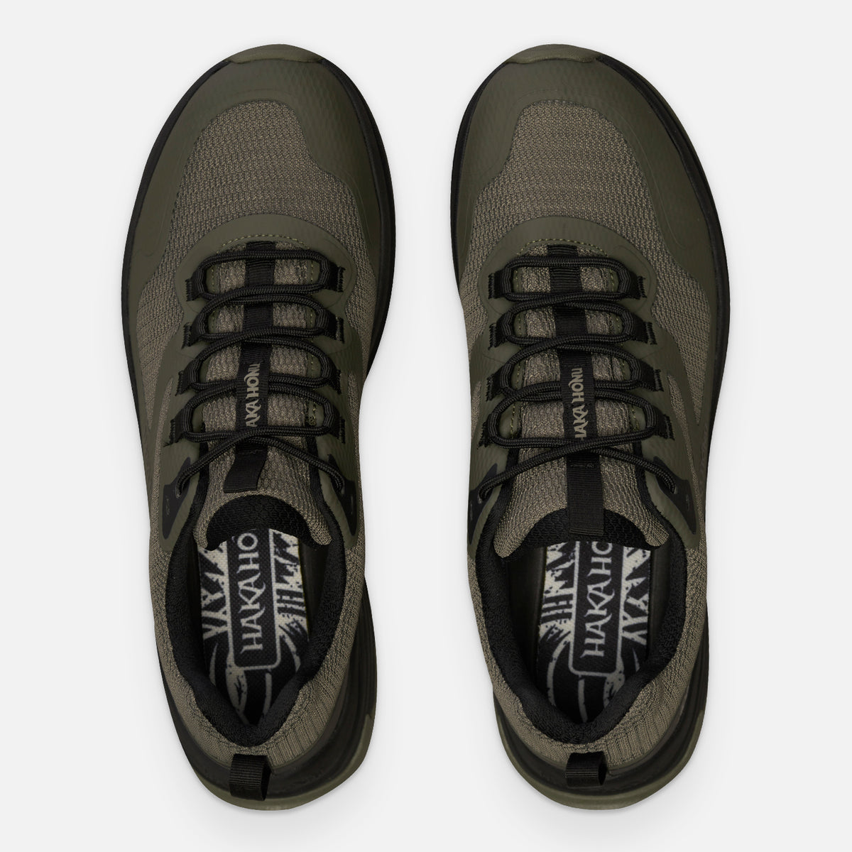 Zapatillas Hombre Huillin Bajo Verde Militar Haka Honu