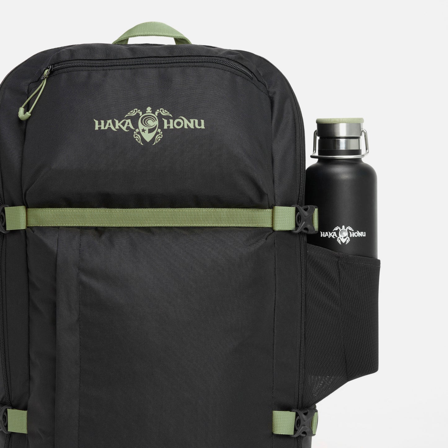 Mochila Viajera 42L Negro Haka Honu