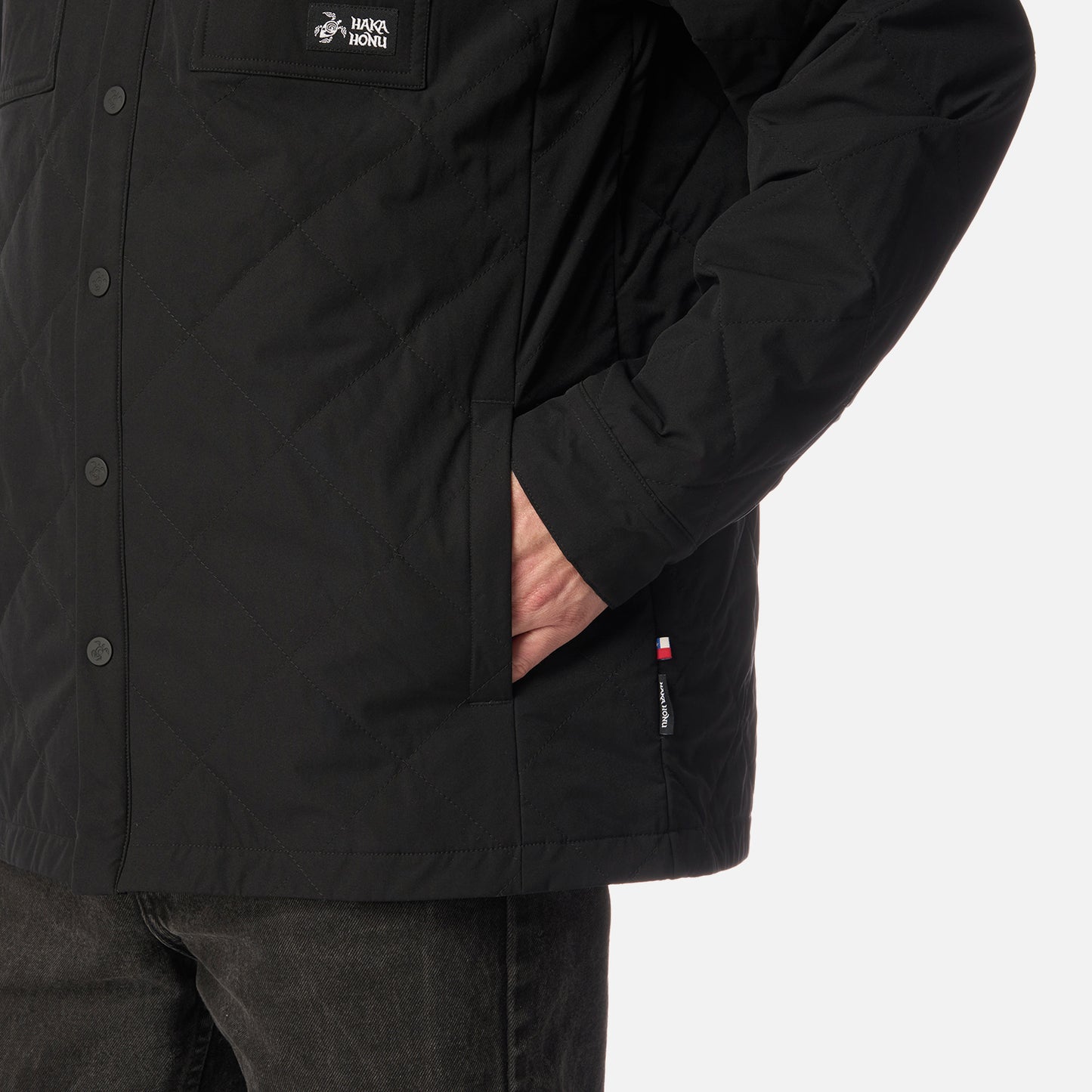 Camisa Hombre Fogata Negro Haka Honu