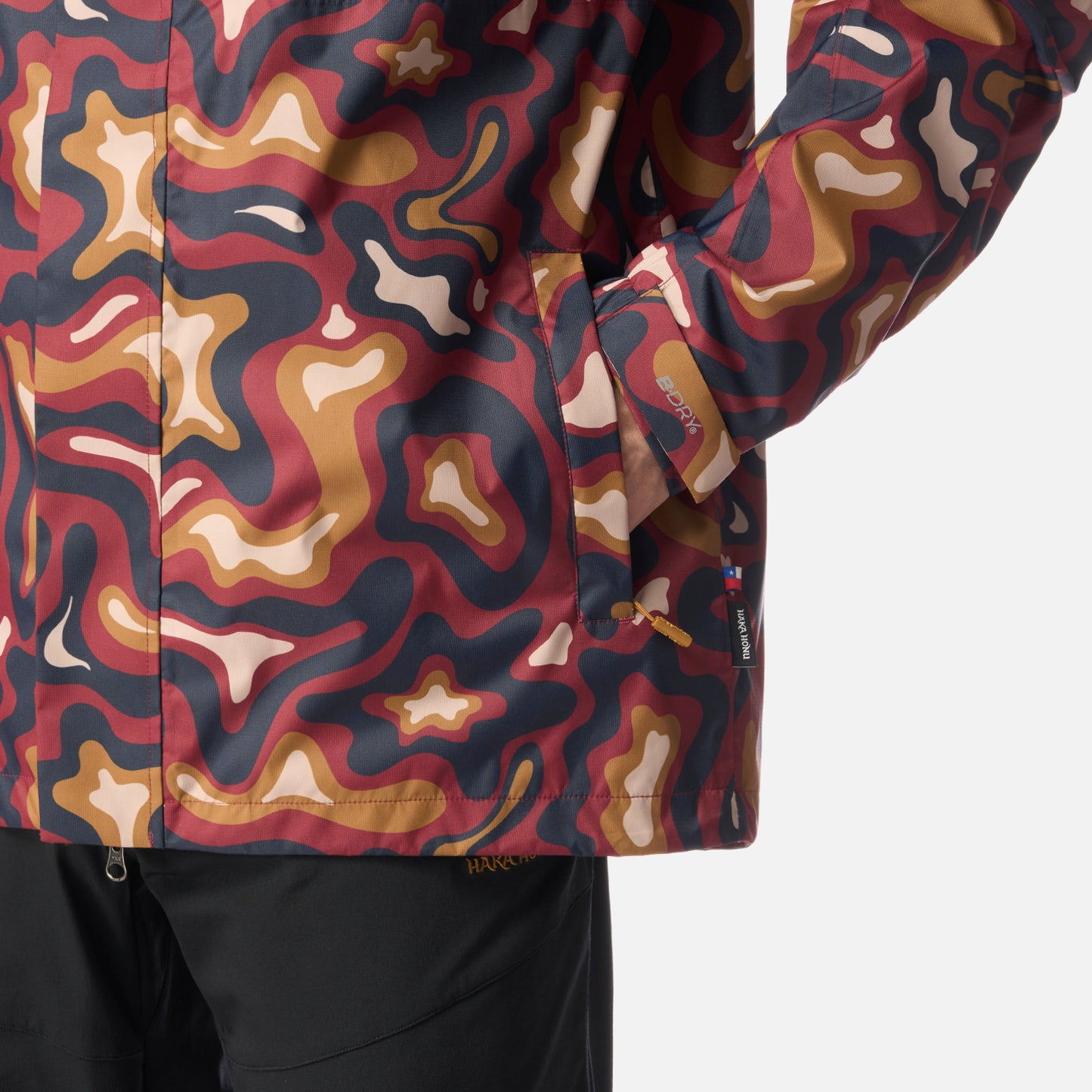 Chaqueta Hombre Kauai Full Print Vino Haka Honu