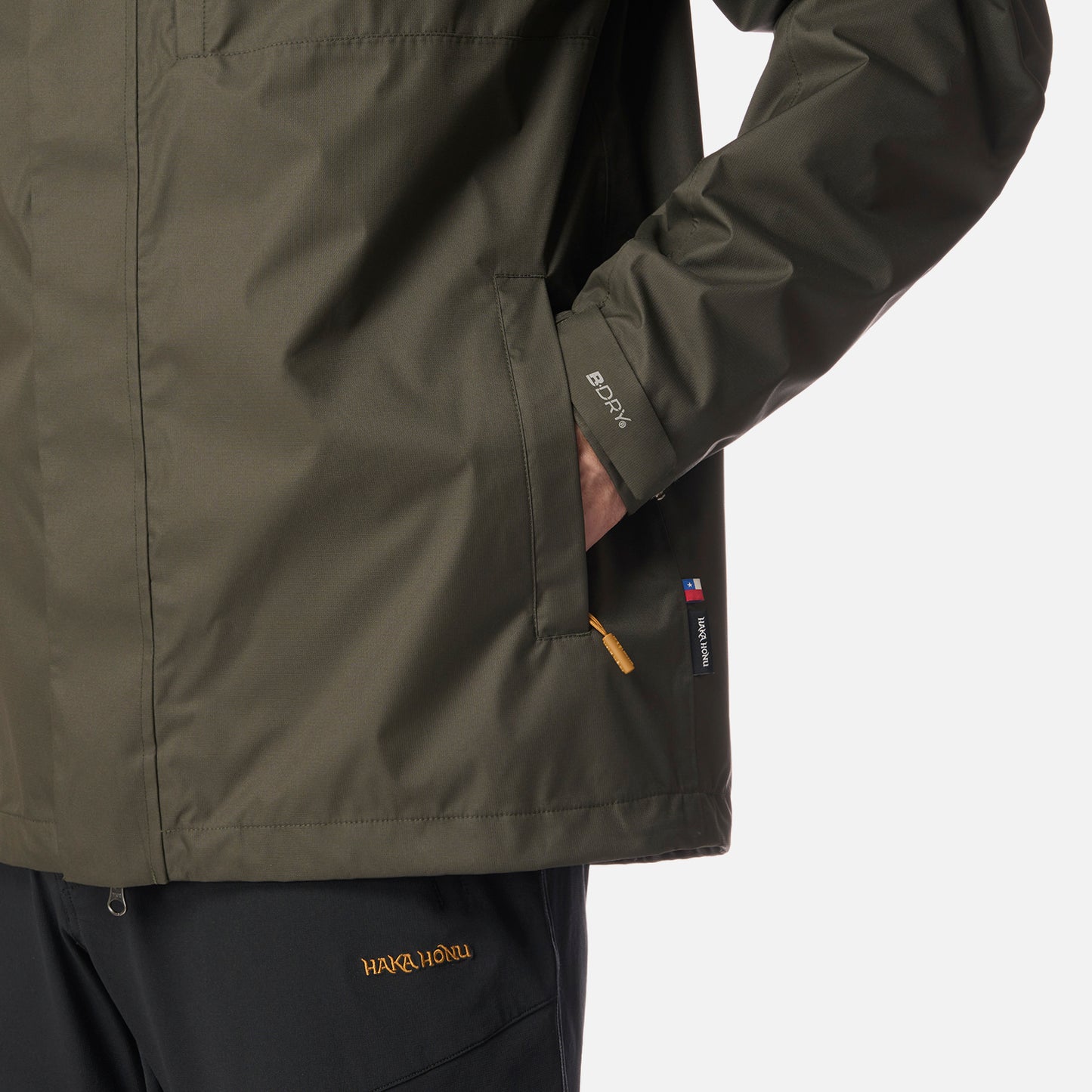 Chaqueta Hombre Kauai Verde Militar Haka Honu