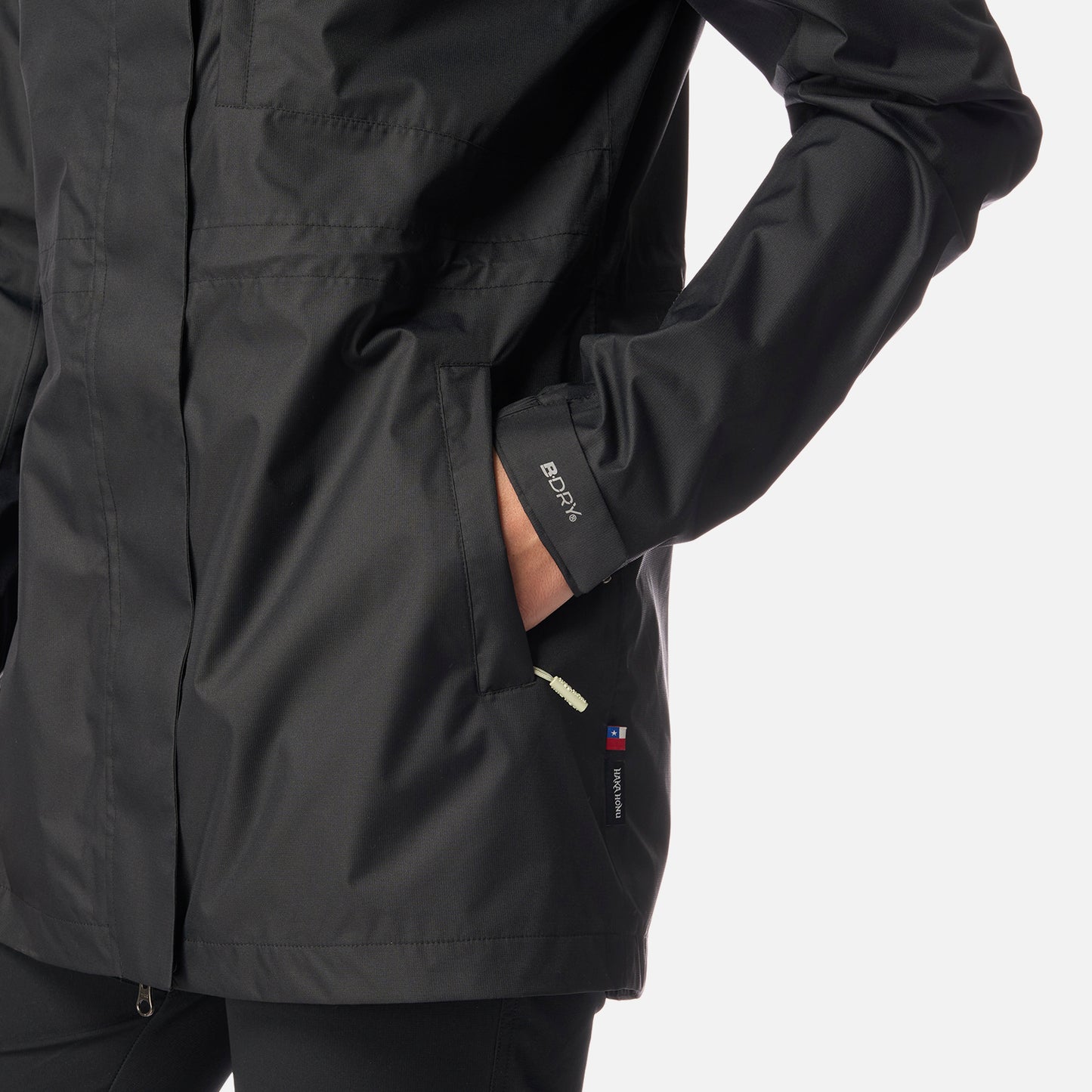 Chaqueta Mujer Kauai Negro Haka Honu