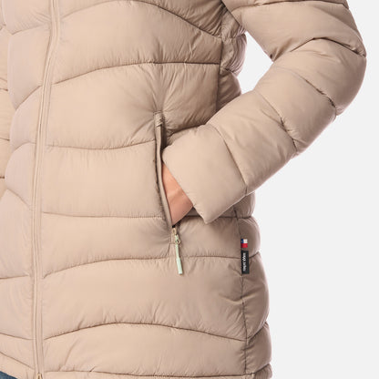 Chaqueta Mujer Pala Negra Taupe Haka Honu