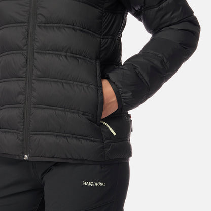 Chaqueta Mujer Ultraliviana Negro Haka Honu