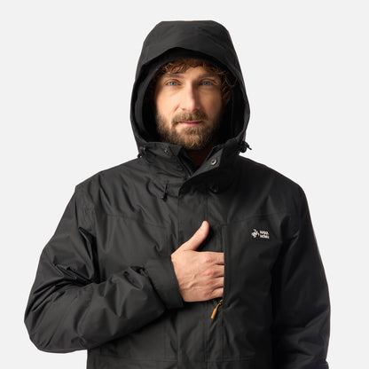 Chaqueta Hombre Corteza Negro Haka Honu