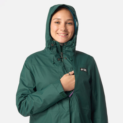 Chaqueta Mujer Corteza Esmeralda Haka Honu