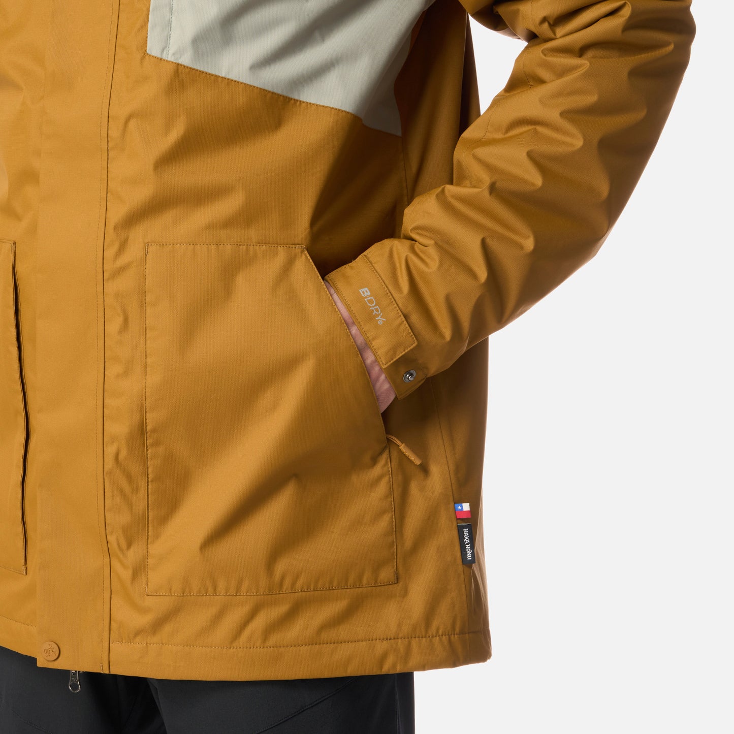 Chaqueta Hombre Terranova Mostaza Oscuro Haka Honu