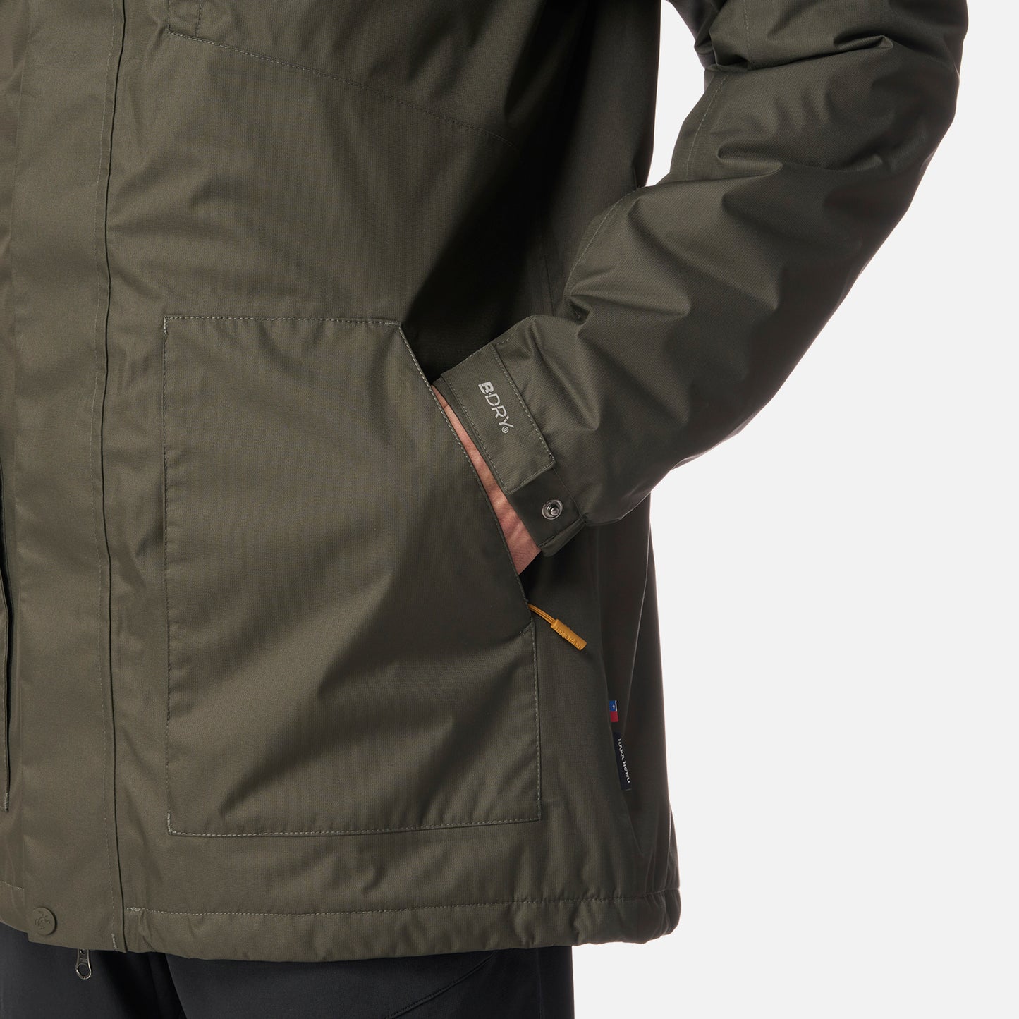 Chaqueta Hombre Terranova Verde Militar Haka Honu