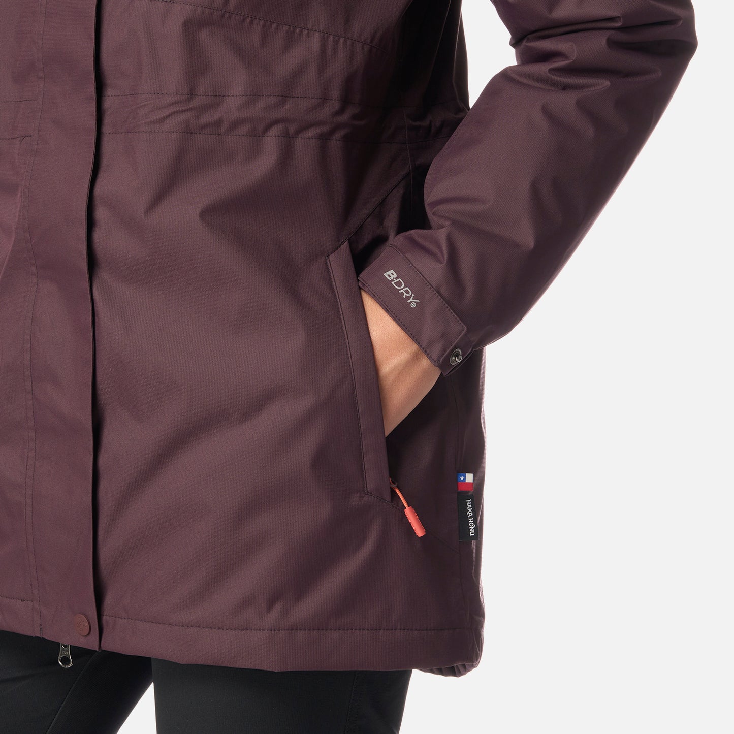 Chaqueta Mujer Terranova Burdeo Haka Honu