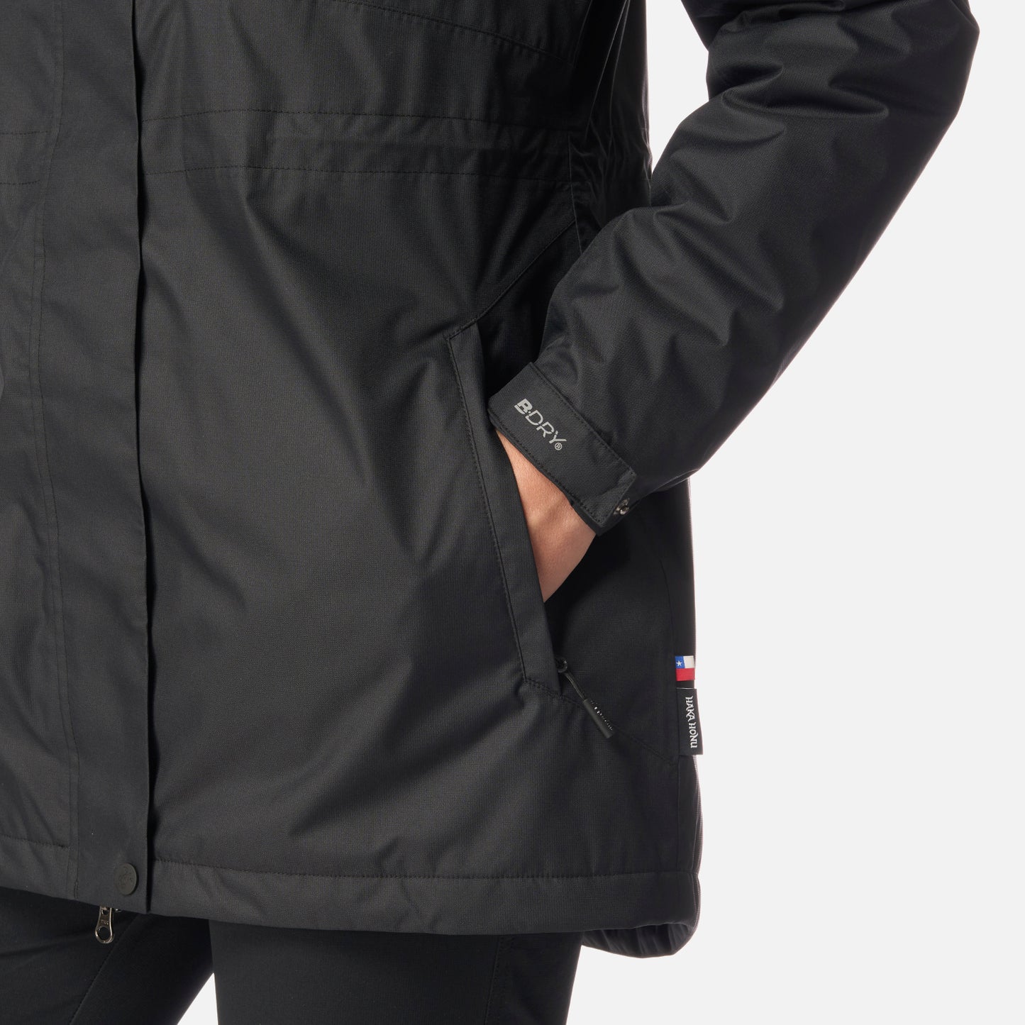 Chaqueta Mujer Terranova Negro Haka Honu