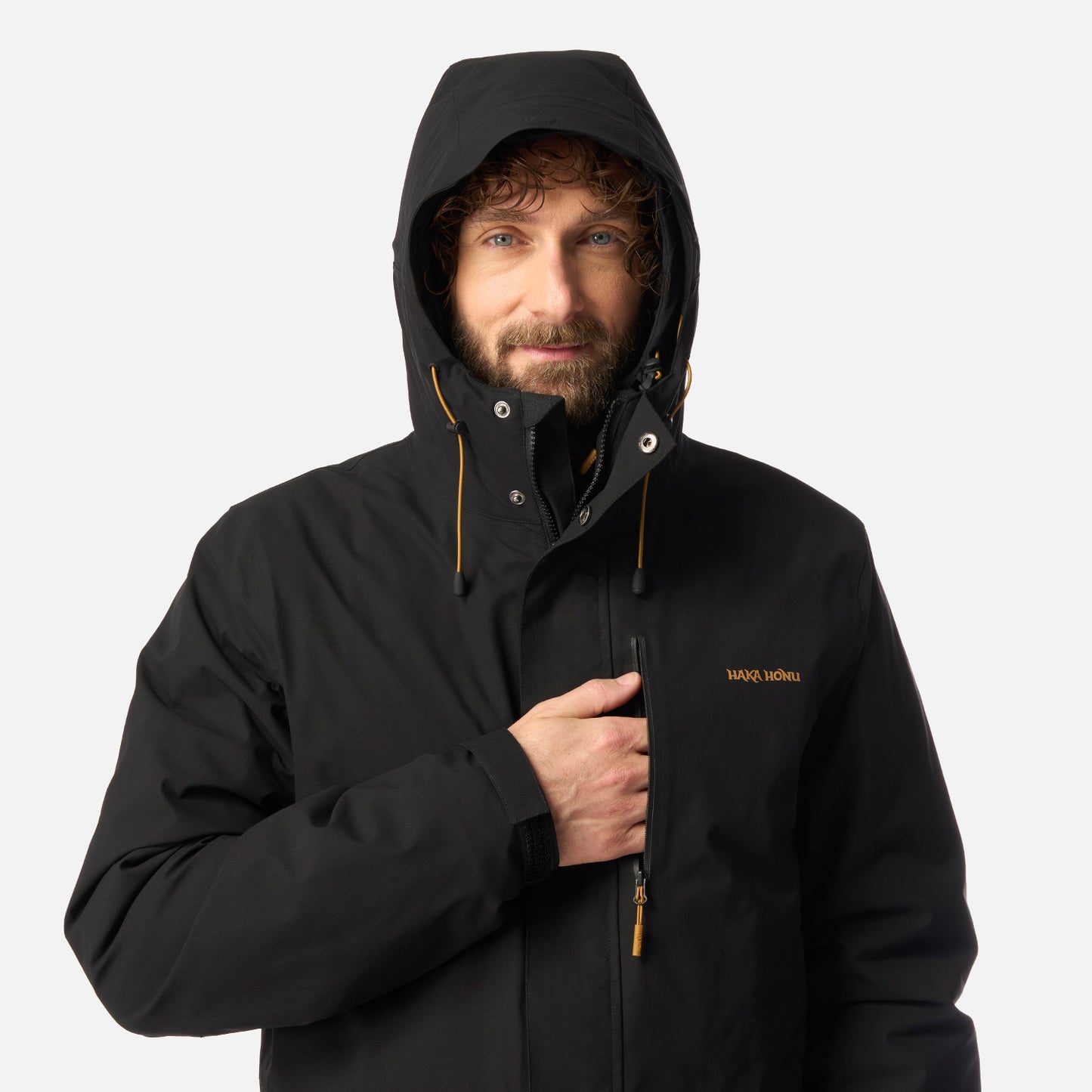 Chaqueta Hombre Perro Guapo Pro Negro Haka Honu