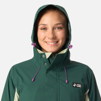 Chaqueta Mujer Escarcha Jade Haka Honu