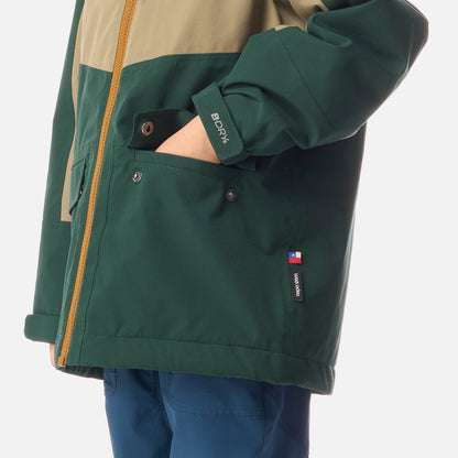 Chaqueta Niño Mini Diluvio Esmeralda Haka Honu