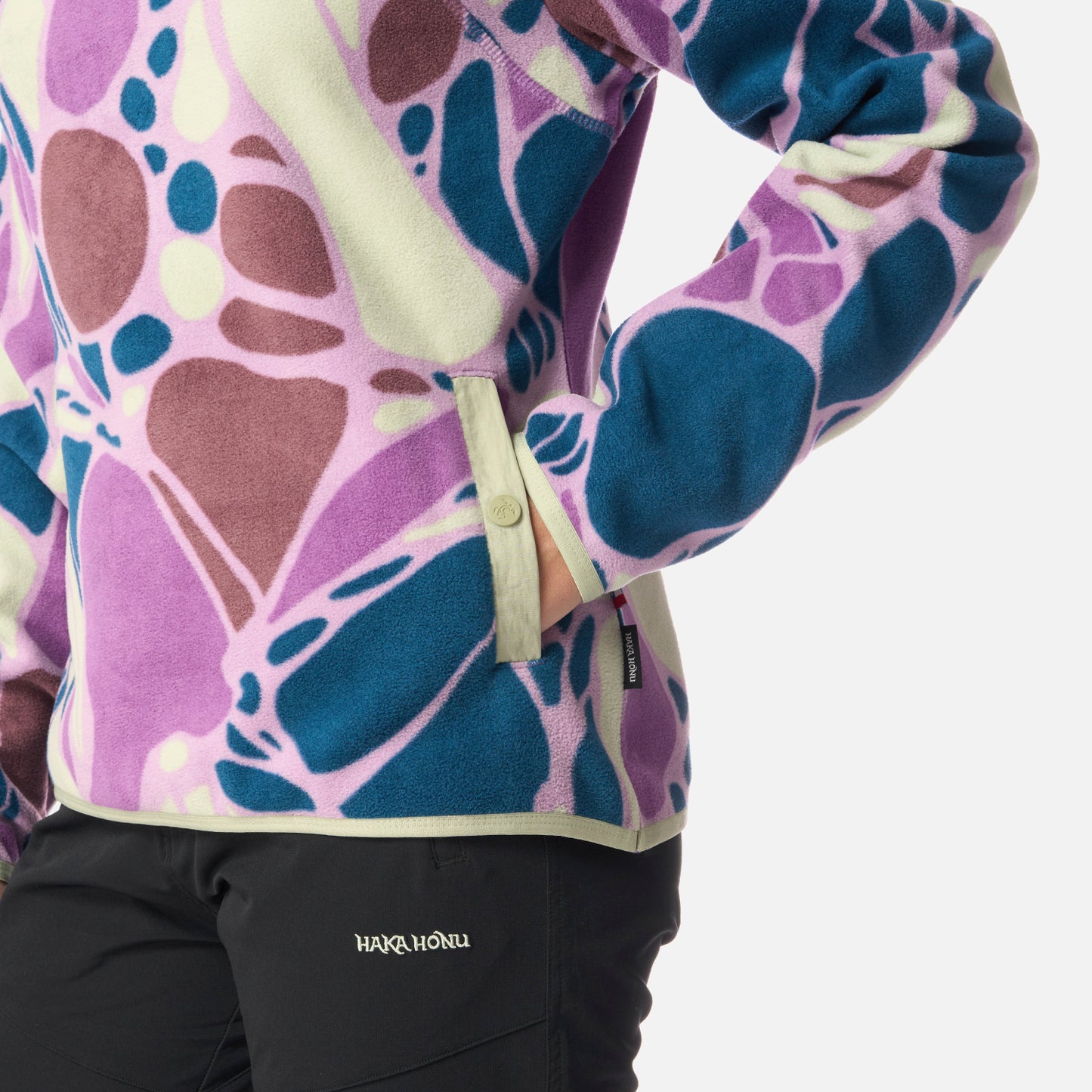 Polar Mujer Tokerau Print Lila Haka Honu