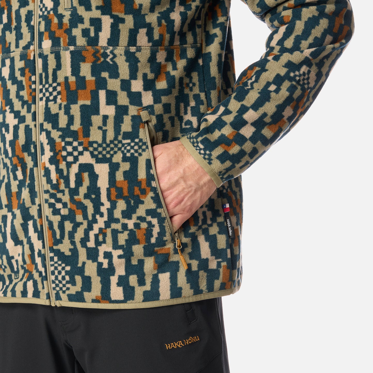 Polar Hombre Tokerau Pro Print Petroleo Oscuro Haka Honu