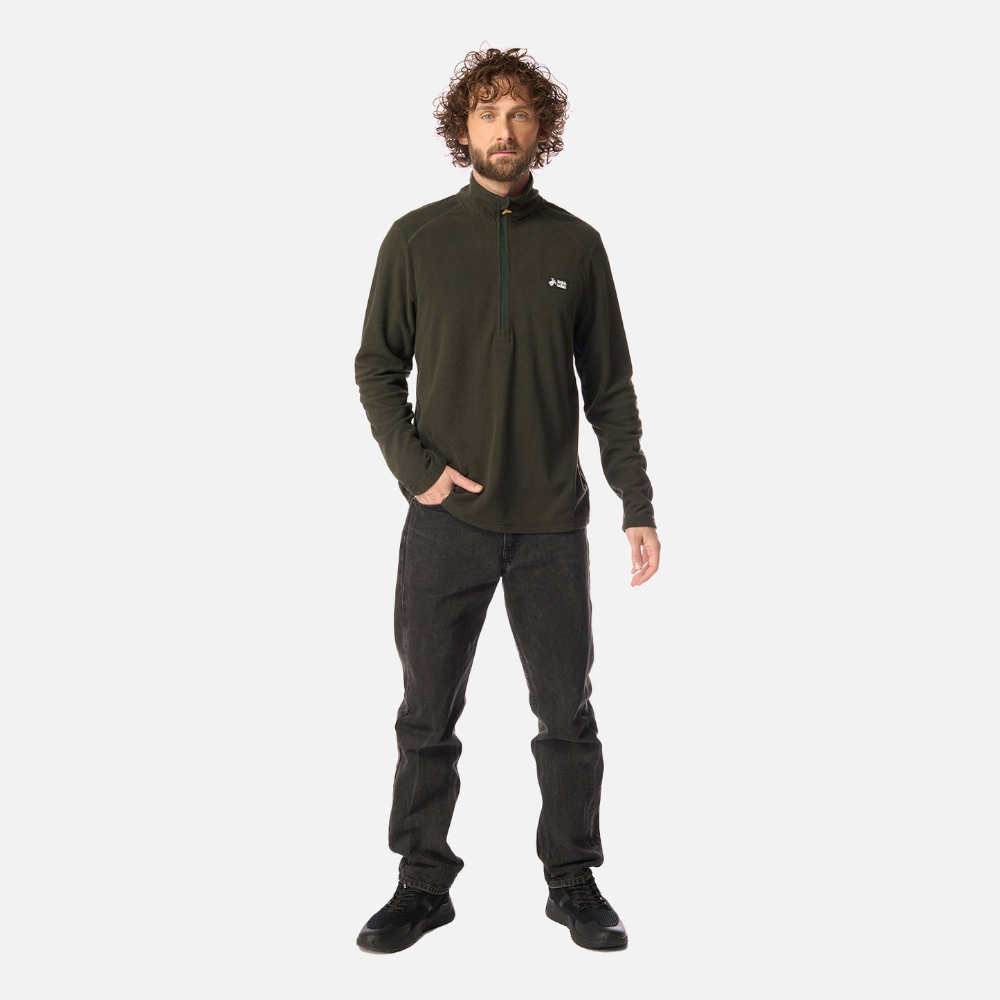 Polar Hombre Asegurao Verde Militar Haka Honu