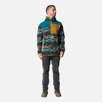 Polar Hombre Tokerau Hoody Print Petroleo Oscuro Haka Honu