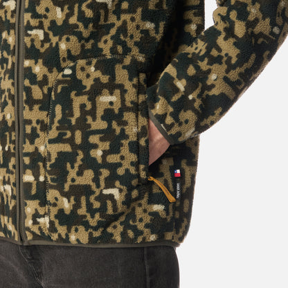 Polar Hombre Ñire Print Verde Militar Haka Honu
