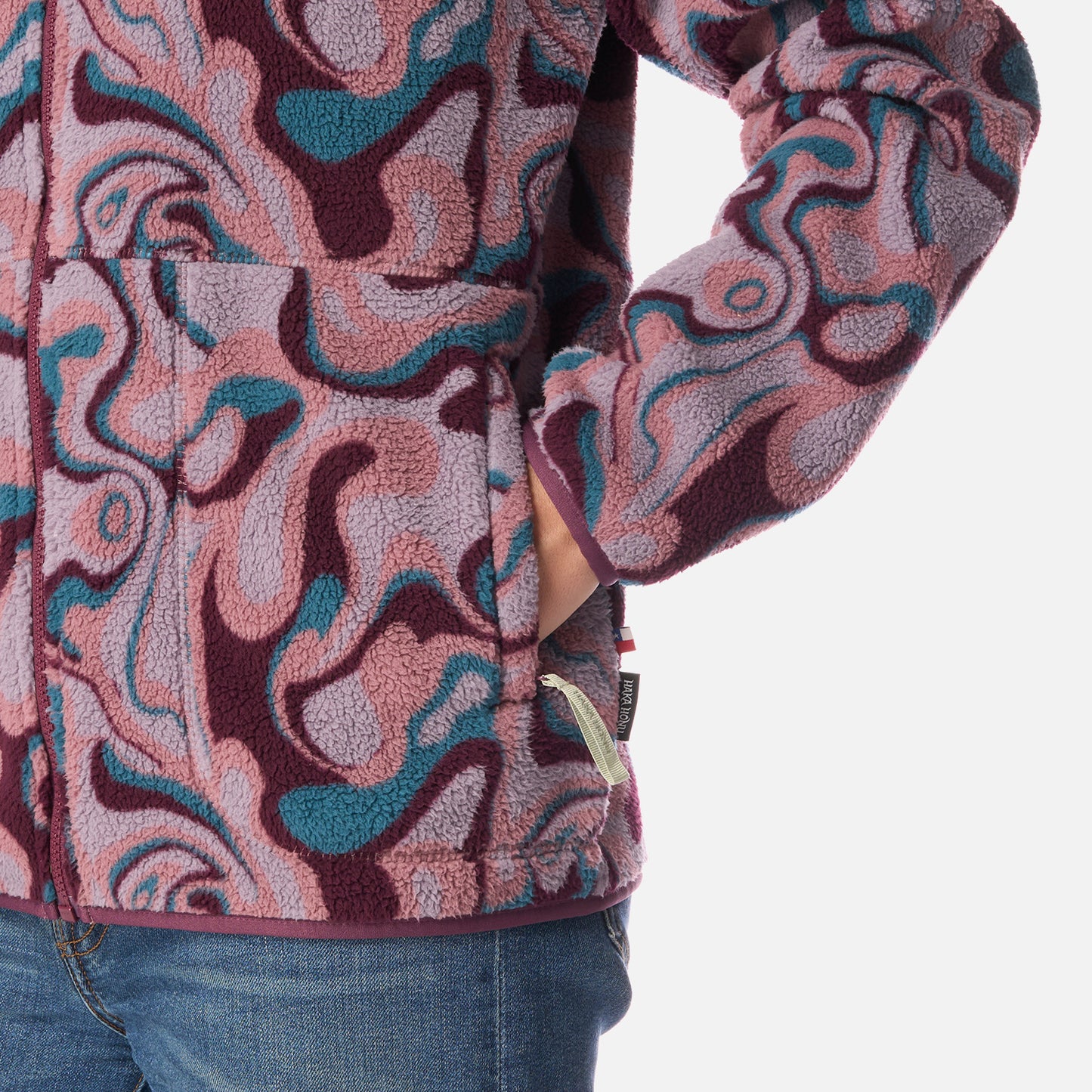 Polar Mujer Ñire Print Lila Haka Honu