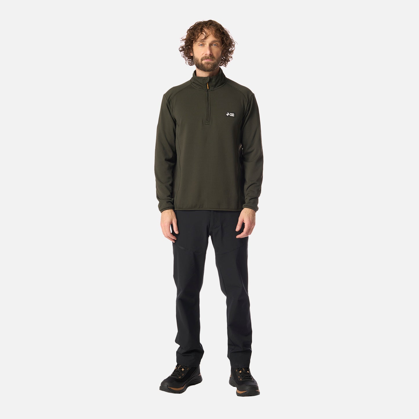 Polerón Hombre Taina Verde Militar Haka Honu