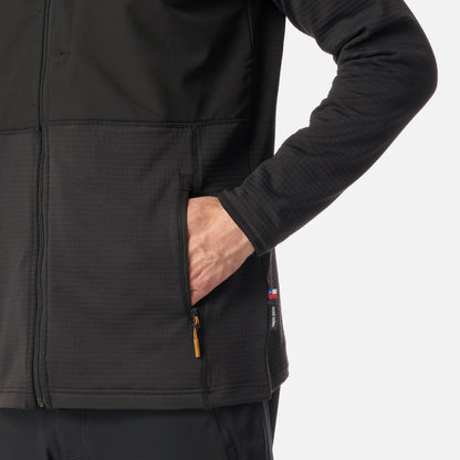 Polerón Hombre Taina Full Zip Negro Haka Honu