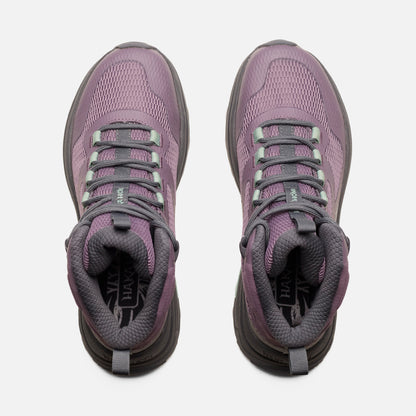 Zapatilla Mujer Huillin Alto Morado / Verde Agua Haka Honu