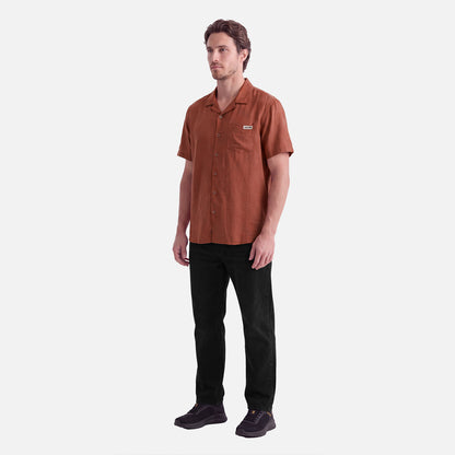 Camisa Hombre Linaje Terracota Haka Honu