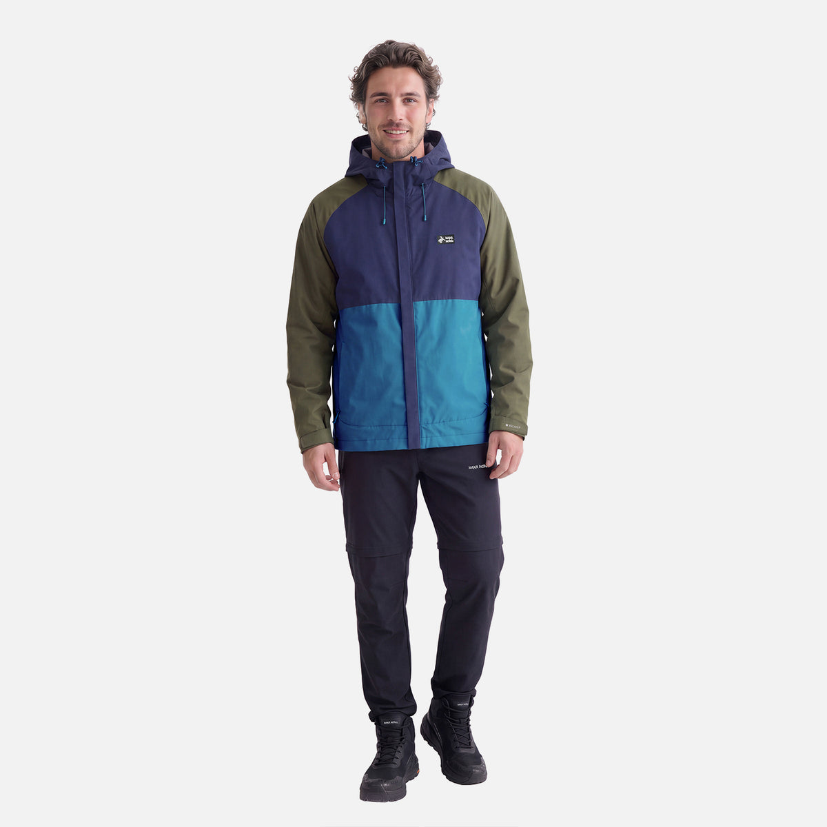 Chaqueta Hombre Terral Petroleo Haka Honu
