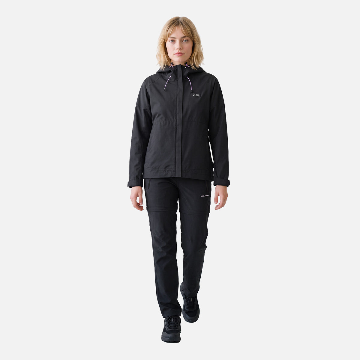 Chaqueta Mujer Terral Negro Haka Honu